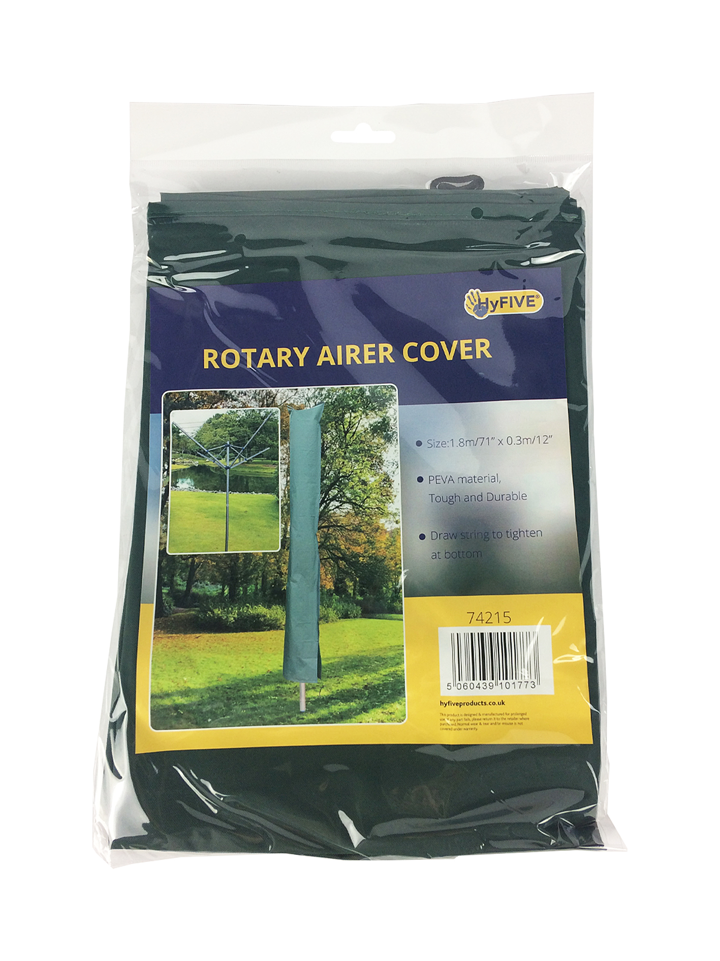 Rotary Washing Line Cover Clothes Airer Protection Cover 1.8m Garden